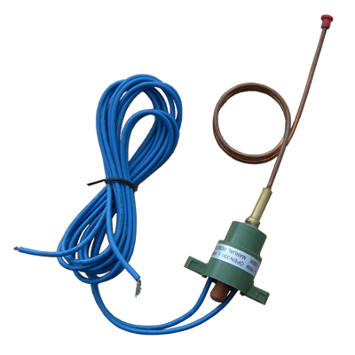 Capillary manual pressure switch