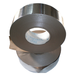 Lined aluminum foil tape
